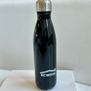 RC Wiley Stainless Steel 17 oz Double Wall Vacuum Thermal Bottle- Black